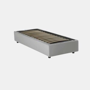 Cama de solteiro de tecido