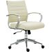 Silla de oficina - Oakland - Tela Silla de oficina - Oakland - Tela Crema