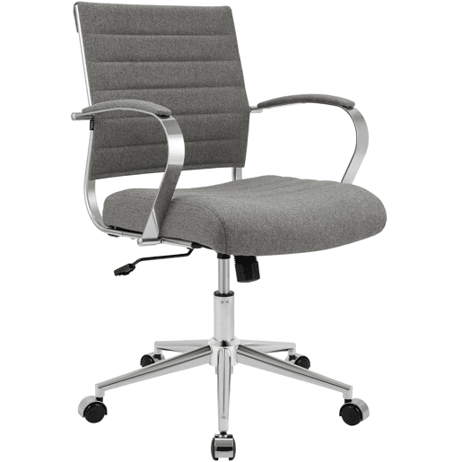 Silla de oficina Oakland Tela Gris 62X57X90 cm