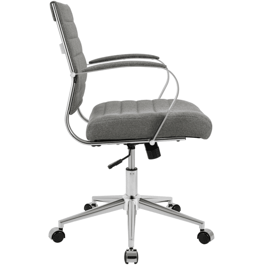 Silla de oficina Oakland Tela Gris 62X57X90 cm