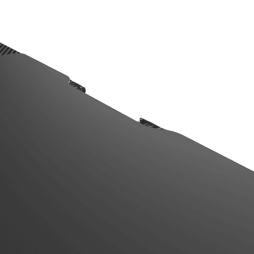Secretária regulável em altura Stryn aglomeradoaço 160x75cm - Preto pro.tec