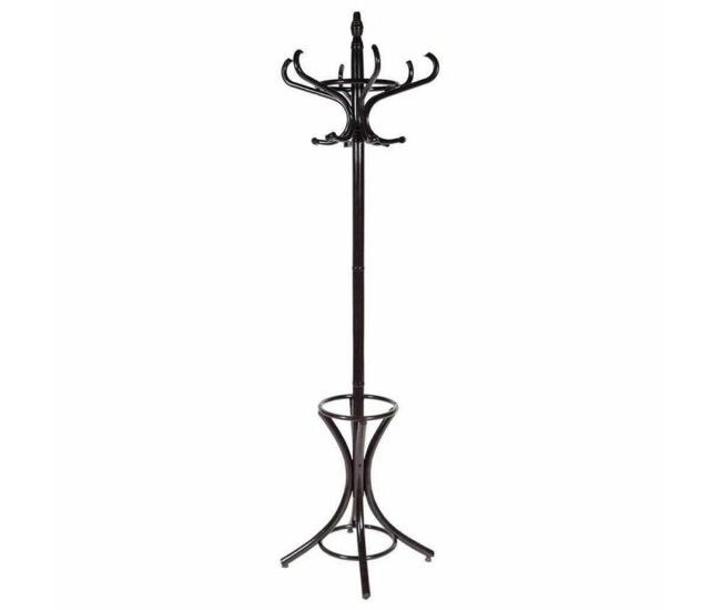 Perchero de pie alexandra house living nuez moscada 39 x 187 x 53 cm