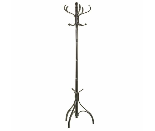 Perchero de pie alexandra house living nuez moscada 45 x 182 x 45 cm
