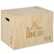 Cajón Pliométrico Madera de Haya HOMCOM Cajón Pliométrico Madera de Haya HOMCOM Marrón