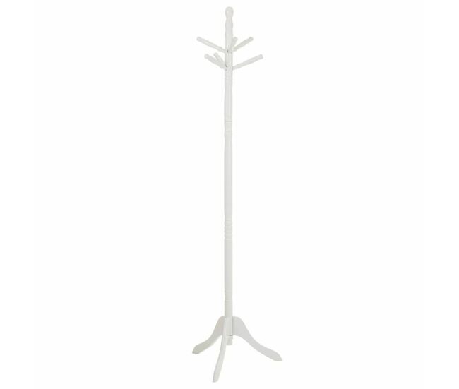 Perchero de pie alexandra house living blanco 44 x 172 x 44 cm