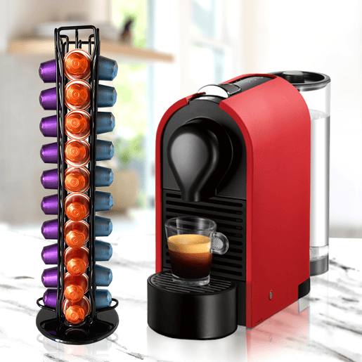 Organizador para Cápsulas de Café Nespresso Nyana Home | Organizador para 40 Cápsulas | Projetado para Cápsulas Nespresso | Design Moderno e Compacto | Suporte Giratório 360º Organizador para Cápsulas de Café Nespresso Nyana Home | Organizador para 40 Cápsulas | Projetado para Cápsulas Nespresso | Design Moderno e Compacto | Suporte Giratório 360º