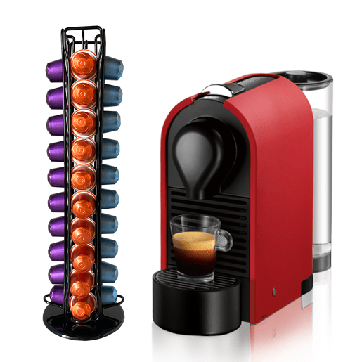 Organizador para Cápsulas de Café Nespresso Nyana Home | Organizador para 40 Cápsulas | Projetado para Cápsulas Nespresso | Design Moderno e Compacto | Suporte Giratório 360º Organizador para Cápsulas de Café Nespresso Nyana Home | Organizador para 40 Cápsulas | Projetado para Cápsulas Nespresso | Design Moderno e Compacto | Suporte Giratório 360º