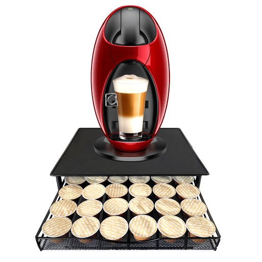Suporte Organizador para Cápsulas Dolce Gusto Nyana Home | Capacidade 36 Cápsulas | Compatibilidade Dolce Gusto | Tampa Metálica | Suporte Metálico | Bandeja em Malha Suporte Organizador para Cápsulas Dolce Gusto Nyana Home | Capacidade 36 Cápsulas | Compatibilidade Dolce Gusto | Tampa Metálica | Suporte Metálico | Bandeja em Malha