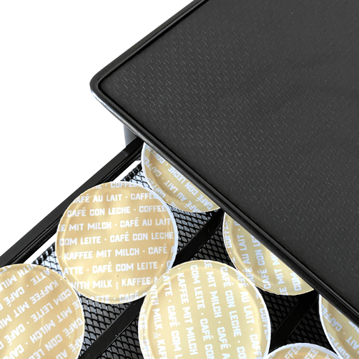 Suporte Organizador para Cápsulas Dolce Gusto Nyana Home | Capacidade 36 Cápsulas | Compatibilidade Dolce Gusto | Tampa Metálica | Suporte Metálico | Bandeja em Malha Suporte Organizador para Cápsulas Dolce Gusto Nyana Home | Capacidade 36 Cápsulas | Compatibilidade Dolce Gusto | Tampa Metálica | Suporte Metálico | Bandeja em Malha