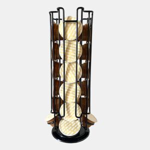 Organizador para Cápsulas de Café Dolce Gusto Nyana Home | Organizador para 24 Cápsulas | Projetado para Cápsulas Dolce Gusto | Design Moderno e Compacto | Suporte Giratório 360º | Fácil Limpeza