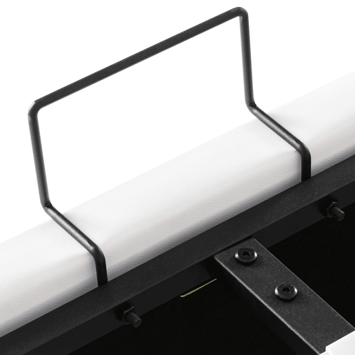 Cama de casal de pele sintética 140x200cm com armazenamento e luz LED,branco Cama de casal de pele sintética 140x200cm com armazenamento e luz LED,branco