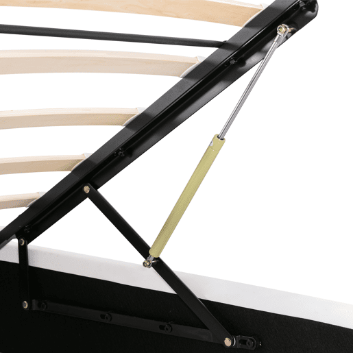 Cama de casal de pele sintética 140x200cm com armazenamento e luz LED,branco Cama de casal de pele sintética 140x200cm com armazenamento e luz LED,branco
