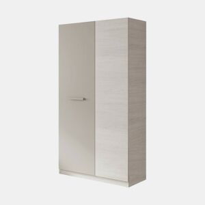 Armário 2 portas com efeito madeira