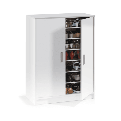 Armário multiuso com 2 portas com efeito madeira Armário multiuso com 2 portas com efeito madeira