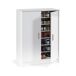 Armário multiuso com 2 portas com efeito madeira Armário multiuso com 2 portas com efeito madeira Blanco