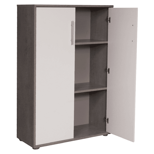 Armário multiuso com 2 portas com efeito madeira Armário multiuso com 2 portas com efeito madeira