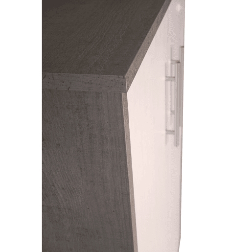 Armário multiuso com 2 portas com efeito madeira Armário multiuso com 2 portas com efeito madeira