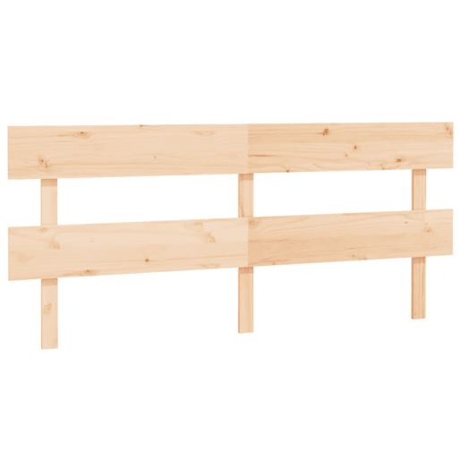 vidaXL Cabeceira de cama 204x3x81 cm pinho maciço vidaXL Cabeceira de cama 204x3x81 cm pinho maciço