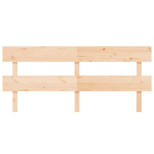 vidaXL Cabeceira de cama 204x3x81 cm pinho maciço vidaXL Cabeceira de cama 204x3x81 cm pinho maciço