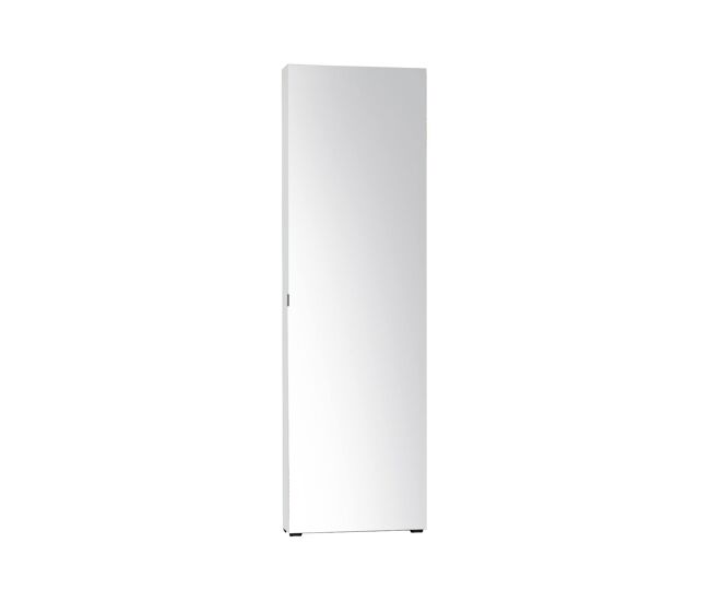 Armário multiuso com 1 porta efeito madeira