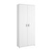 Armário multiuso com 2 portas com efeito madeira 78 Armário multiuso com 2 portas com efeito madeira 78 Blanco