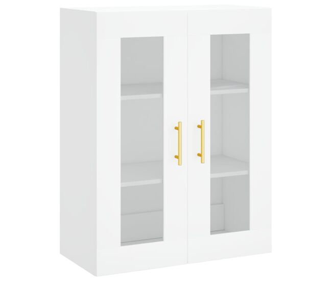 Vidaxl armario de pared blanco 69,5x34x90 cm