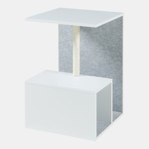 Mesa de apoio para poste de arranhar Masfjorden - Branco en.casa