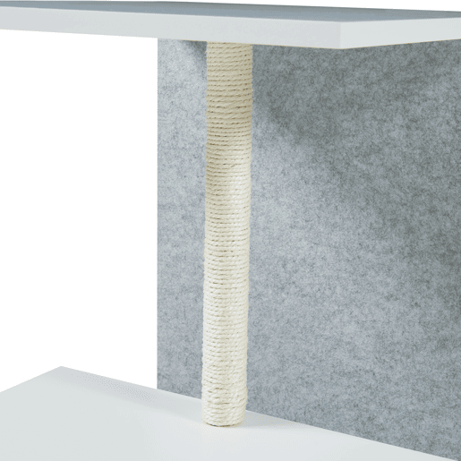 Mesa de apoio para poste de arranhar Masfjorden - Branco en.casa