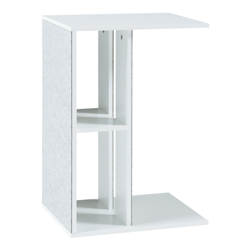 Mesa de apoio para animais de estimação LJUNGBY 58x40x30 cm - Branco en.casa