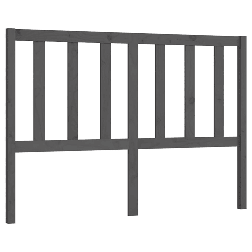 vidaXL Cabeceira de cama 166x4x100 cm pinho maciço cinzento vidaXL Cabeceira de cama 166x4x100 cm pinho maciço cinzento