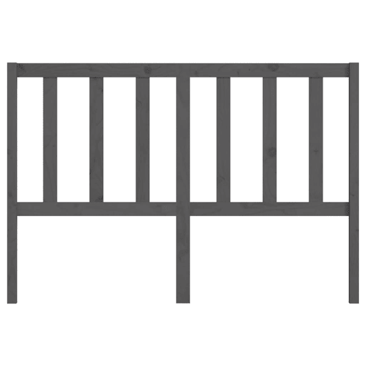 vidaXL Cabeceira de cama 166x4x100 cm pinho maciço cinzento vidaXL Cabeceira de cama 166x4x100 cm pinho maciço cinzento