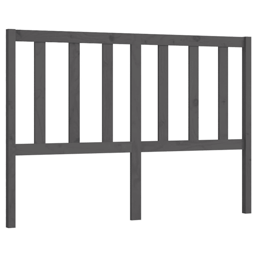 vidaXL Cabeceira de cama 146x4x100 cm pinho maciço cinzento vidaXL Cabeceira de cama 146x4x100 cm pinho maciço cinzento