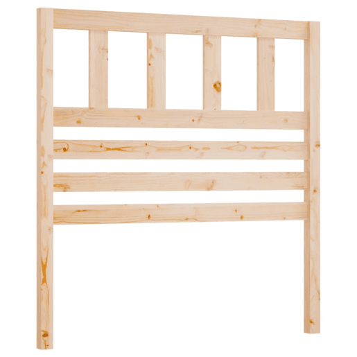 vidaXL Cabeceira de cama 81x4x100 cm pinho maciço
