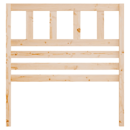 vidaXL Cabeceira de cama 81x4x100 cm pinho maciço