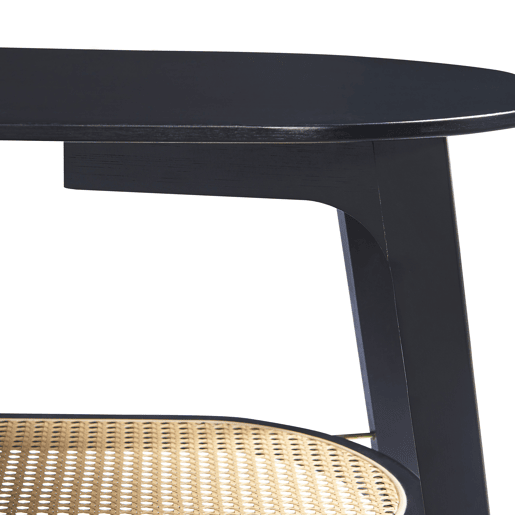 Mesa de centro Taivalkoski 120x43x40cm - PretoRattan en.casa