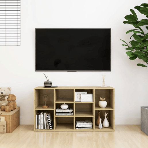 vidaXL Sapateira 103x30x55 cm contraplacado carvalho sonoma vidaXL Sapateira 103x30x55 cm contraplacado carvalho sonoma