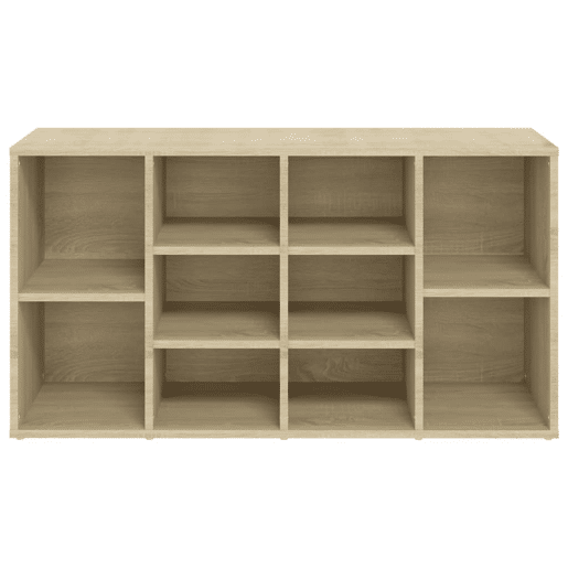 vidaXL Sapateira 103x30x55 cm contraplacado carvalho sonoma vidaXL Sapateira 103x30x55 cm contraplacado carvalho sonoma