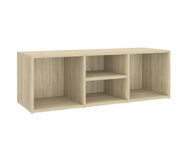 Vidaxl banco zapatero de contrachapada color roble 105x35x35 cm