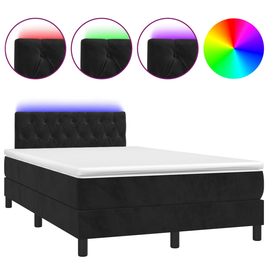 Cama box spring 120x200 Negro