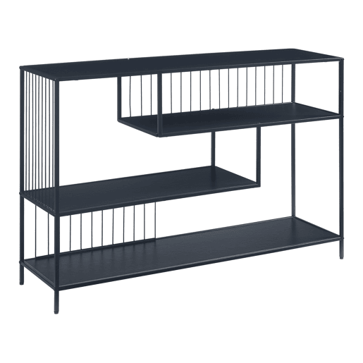 Mesa de Consola Oxelösund 120x33x80cm - Preto en.casa