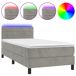Cama box spring 100x200 Cama box spring 100x200 Gris