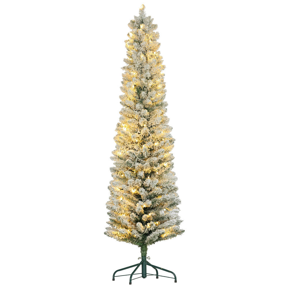 Árbol de Navidad Plástico, Metal HOMCOM, hogar - decoración