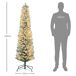 Árbol de Navidad Plástico, Metal HOMCOM, hogar - decoración Árbol de Navidad Plástico, Metal HOMCOM, hogar - decoración Verde