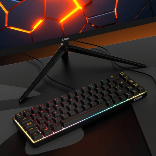 Teclado e Rato para Vídeojogos Krom NXKROMKALISTASP Teclado e Rato para Vídeojogos Krom NXKROMKALISTASP