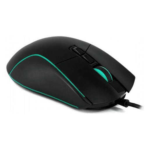 Rato Gaming com LED CoolBox DeepDarth RGB 6400 dpi 30 ips Preto