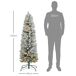 Árbol de Navidad Plástico, Metal HOMCOM, hogar - decoración Árbol de Navidad Plástico, Metal HOMCOM, hogar - decoración Verde