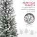 Árbol de Navidad Plástico, Metal HOMCOM, hogar - decoración Árbol de Navidad Plástico, Metal HOMCOM, hogar - decoración Verde