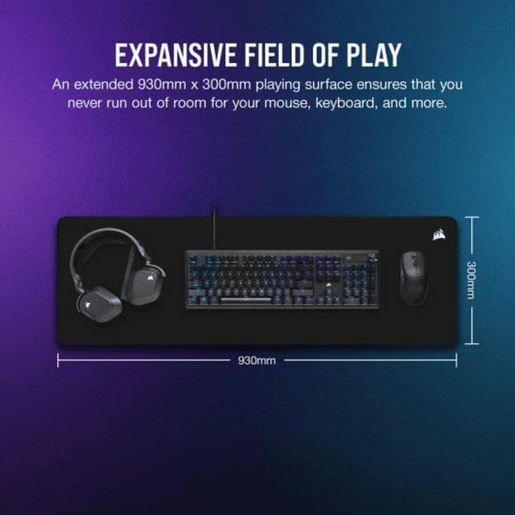 Tapete de Rato Gaming Corsair MM500 v2 93 x 30 cm