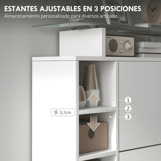 HOMCOM Sapateiro Moderno Sapateiro de Entrada Hall com Gavetas Basculantes, Prateleiras Ajustáveis e Prateleiras Abertas para 12 Pares de Sapatos Sapateiro Estreito para Corredor 89x25x92 cm Branco