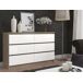 Cómoda K120 120 Cómoda K120 120 Blanco/ Madera